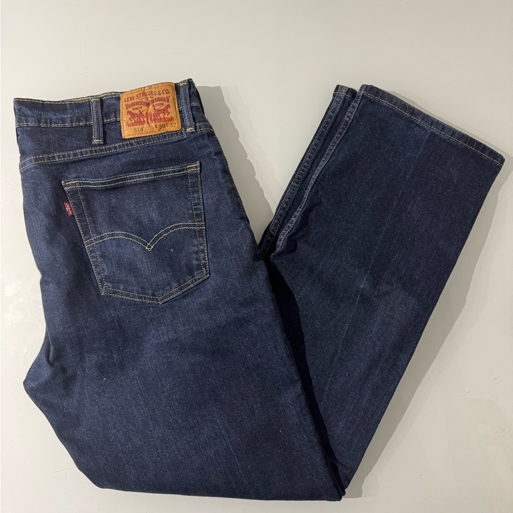 Levi's Men's Indigo Straight Jeans 514